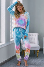 Load image into Gallery viewer, Utopia Tie-Dye Hoodie and Joggers Loungewear Set