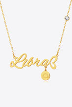 Load image into Gallery viewer, Constellation Pendant Zircon Necklace