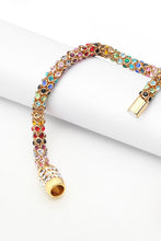 Load image into Gallery viewer, Inlaid Rhinestone Copper Bracelet