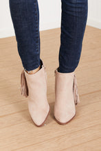 Load image into Gallery viewer, Qupid It's Always Been You Tassel Detail Booties