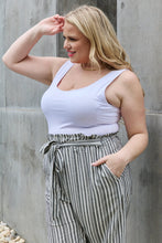 Load image into Gallery viewer, HEYSON Everyday Full Size basic Tank Bodysuit in White