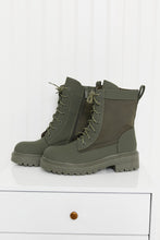 Load image into Gallery viewer, Weeboo City Mood Lug Sole Lace-Up Combat Booties
