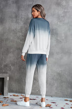 Load image into Gallery viewer, Gradient Round Neck Sweatshirt and Joggers Set
