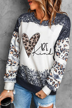 Load image into Gallery viewer, Mixed Print Drop Shoulder Sweatshirt