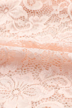 Load image into Gallery viewer, Ruched Sweetheart Neck Lace Bodysuit