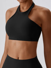 Load image into Gallery viewer, Halter Neck Sleeveless Cropped Tank Top