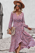 Load image into Gallery viewer, Floral Tied Swing Maxi Dress