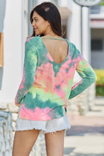 Load image into Gallery viewer, GeeGee Unwind Tie Dye Long Sleeve Top