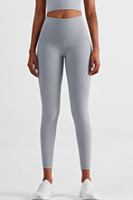 Load image into Gallery viewer, Wide Waistband Sports Leggings with Side Pockets