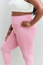 Load image into Gallery viewer, Zenana Active Leggings in Light Rose