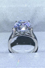Load image into Gallery viewer, 5 Carat Moissanite Platinum-Plated Ring