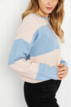 Load image into Gallery viewer, HYFVE Just Checking In Color Block Sweater