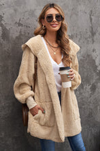 Load image into Gallery viewer, Fleece Hooded Jacket w| Pockets DIBS SOFT