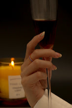 Load image into Gallery viewer, Inlaid Cubic Zirconia Open Ring