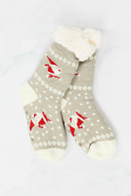 Load image into Gallery viewer, Christmas Two-Pair Fleece Knit Socks