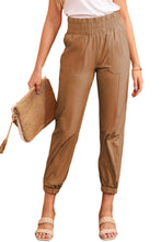 Load image into Gallery viewer, Elastic Waist Cropped Pants with Pockets