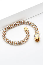 Load image into Gallery viewer, Inlaid Rhinestone Copper Bracelet