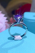 Load image into Gallery viewer, Nice To Meet You 2 Carat Moissanite 925 Sterling Silver Ring