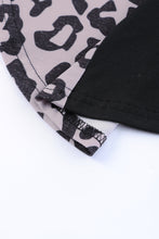 Load image into Gallery viewer, Leopard Color Block Split Dress