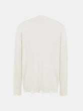 Load image into Gallery viewer, Graphic Distressed Dropped Shoulder Sweater