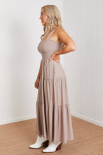 Load image into Gallery viewer, Zenana Sweet Charisma Full Size Smocked Maxi Dress