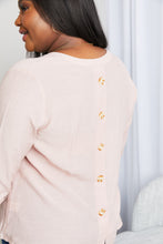 Load image into Gallery viewer, Blu Pepper Full Size Notched Decorative Button Blouse