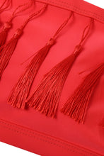 Load image into Gallery viewer, Tassel Tie Off-Shoulder Bikini Set