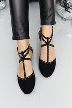 Load image into Gallery viewer, Forever Link Stud Trim Strappy Flats