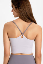 Load image into Gallery viewer, Crisscross Back Scoop Neck Sports Cami