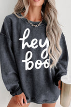 Load image into Gallery viewer, hey boo Sweatshirt