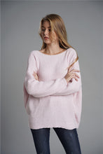 Load image into Gallery viewer, Rib-Knit Surplice Reversible Sweater
