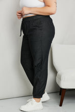 Load image into Gallery viewer, LOVEIT Full Size Drawstring Elastic Waist Pocket Joggers