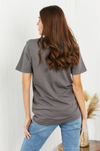 Load image into Gallery viewer, mineB Full Size Graphic Round Neck T-Shirt