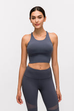 Load image into Gallery viewer, Criss Cross Back Sports Bra Top