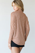 Load image into Gallery viewer, CY Fashion Full Size Cutout Dropped Shoulder Knit Top