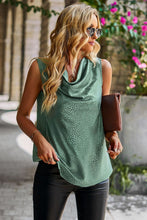 Load image into Gallery viewer, Printed Cowl Neck Tank