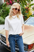 Load image into Gallery viewer, Round Neck Tunic Tee Shirt