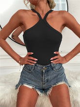 Load image into Gallery viewer, Crisscross Sleeveless Ribbed Top