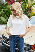 Load image into Gallery viewer, Round Neck Tunic Tee Shirt