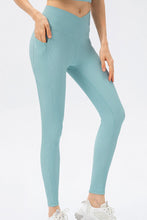 Load image into Gallery viewer, V Shape Waistband Slim Fit Long Sports Pants