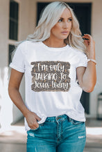 Load image into Gallery viewer, Slogan Graphic Cuffed Tee