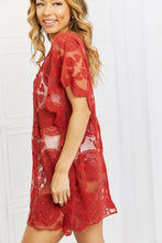 Load image into Gallery viewer, Justin Taylor Summer Moves Lace up Cover Up
