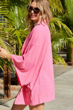 Load image into Gallery viewer, Dolman Sleeve Open Front Longline Cardigan