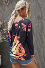 Load image into Gallery viewer, Tie-Dye Round Neck Pullover