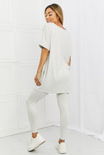 Load image into Gallery viewer, Zenana Self Love Full Size Brushed DTY Microfiber Lounge Set in Bone