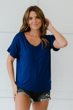 Load image into Gallery viewer, Sew In Love Tee Shirt Weather Full Size Run Pocketed Tee