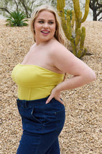 Load image into Gallery viewer, White Birch Full Size Tube Top Knit Bodysuit