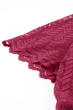 Load image into Gallery viewer, Lace Short Sleeve Midi Dress