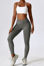 Load image into Gallery viewer, Slim Fit Wide Waistband Sports Leggings