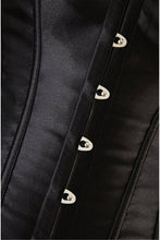 Load image into Gallery viewer, Full Size Satin Corset with Lace-Up Back